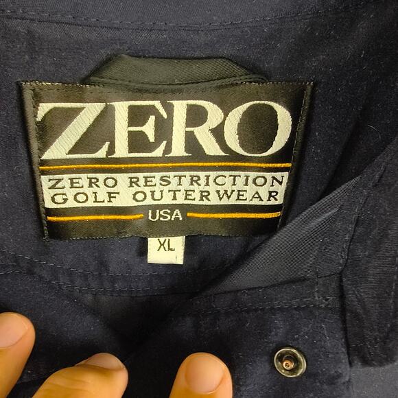 Zero Restriction XL 1/4 Zip Pullover Golf Sleeveless Windbreaker - Picture 4 of 7